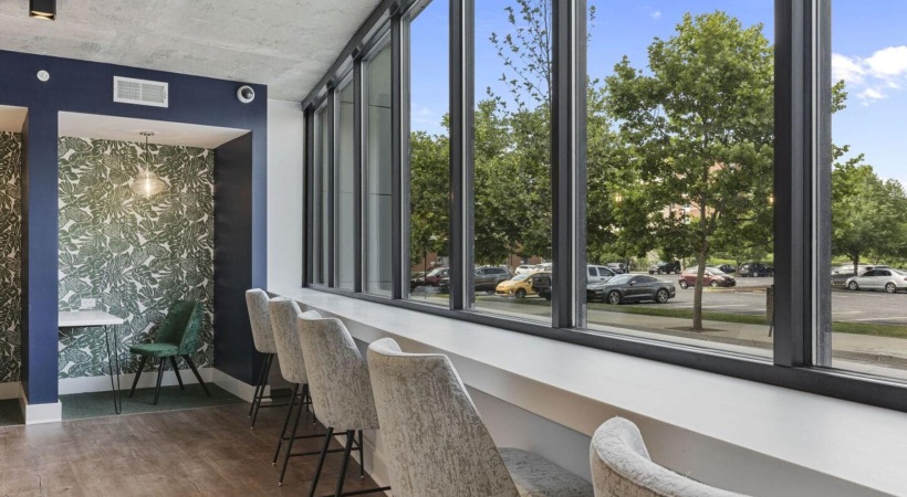 The essence of exceptional living window seating in the lounge area